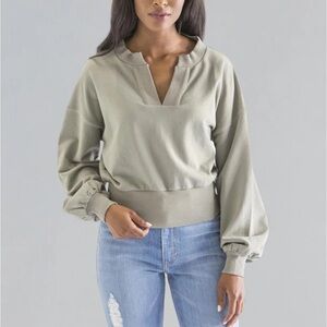 Kimes Ranch Dewy V Neck Top